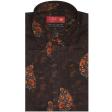 Print Brown Shirt : Ditto