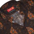 Print Brown Shirt : Ditto