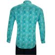 Print Blue Shirt : Ditto