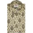 Print Brown Shirt : Ditto