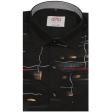 Handpainted Black Shirt : Ditto