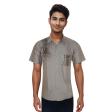 Handpainted Gray Shirt : Ditto