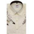 Handpainted Cream Shirt : Ditto