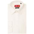 Self Design White Shirt : Business