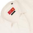 Self Design White Shirt : Business