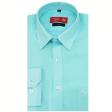 Plain Aqua Blue Shirt : Business