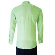 Plain Light Green Shirt : Business