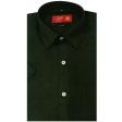 Plain Dark Green Shirt : Business