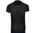 Print Black T-shirt : Itutu (Slim Fit)