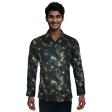Print Black Shirt : Party