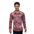 Print Maroon Shirt : Party