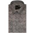 Print Gray Shirt : Party
