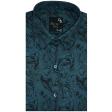 Print Gray Shirt : Party