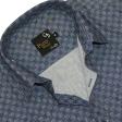 Print Blue Shirt : Party