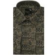 Print Khakhi Shirt : Party
