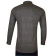 Print Brown Shirt : Party