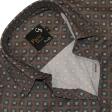 Print Brown Shirt : Party