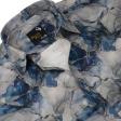 Print Blue Shirt : Party