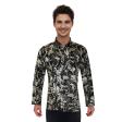 Print Black Shirt : Party