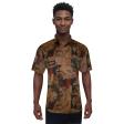 Print Dark Green Shirt : Ditto