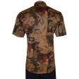 Print Dark Green Shirt : Ditto
