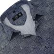 Print Navy Blue Shirt : Ditto