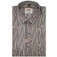 Print Brown Shirt : Ditto