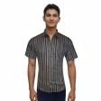Print Navy Blue Shirt : Ditto
