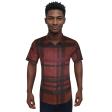 Print Maroon Shirt : Ditto
