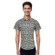 Print Navy Blue Shirt : Ditto