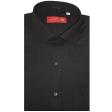 Self Design Black Shirt : Business