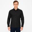 Self Design Black Shirt : Business
