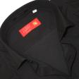 Self Design Black Shirt : Business