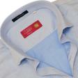 Self Design Light Blue Shirt : Business