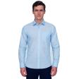 Plain Light Blue Shirt : Business