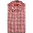 Checks Peach Shirt : Business