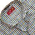 Checks Gray Shirt : Business