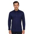 Stripes Navy Blue Shirt : Business
