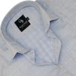 Checks Blue Shirt : Business