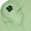 Checks Light Green Shirt : Business
