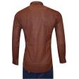 Checks Rust Shirt : Business