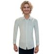 Stripes Light Blue Shirt : Business