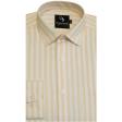 Stripes Peach Shirt : Business