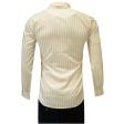 Stripes Peach Shirt : Business