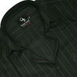 Stripes Dark Green Shirt : Business