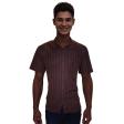 Stripes Brown Shirt : Business
