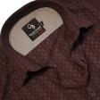 Stripes Brown Shirt : Business