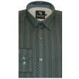 Stripes Dark Green Shirt : Business