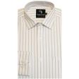 Stripes Brown Shirt : Business