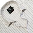 Stripes Brown Shirt : Business